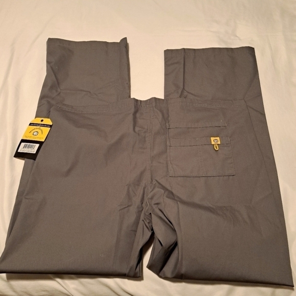Wonder Wink women's or men's size medium pewter NWT scrub pants - Picture 3 of 8